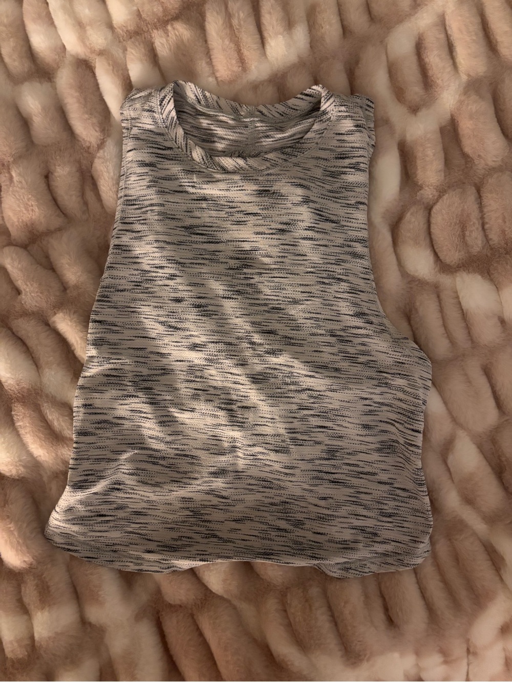 Lululemon Fast As Light Muscle Tank
Tiger Space Dye Black White